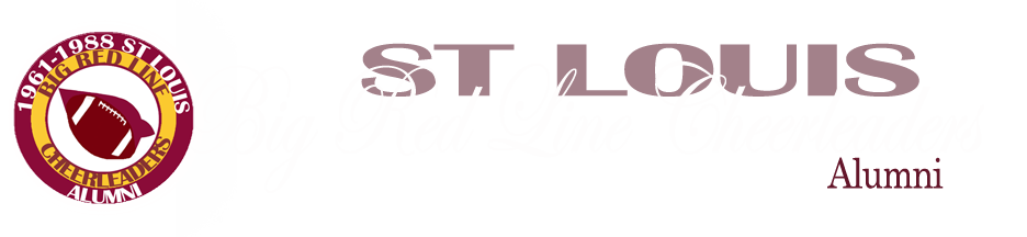 St Louis NFL Cheerleaders - Big Red Line