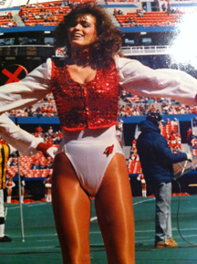 St Louis NFL Cheerleaders - Big Red Line